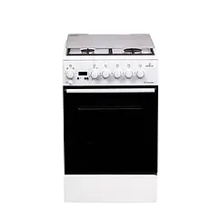 Плита комбінована Greta 1470-ГЕ-55А білий GE 570B CG 28(W) (20994)