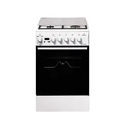 Плита комбінована Greta 1470-ГЕ-56А білий GZ 570B CG 33(W) (20998)