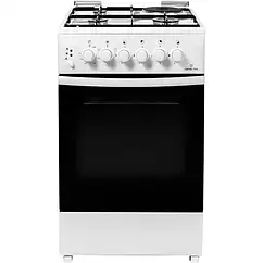 Плита комбінована Greta 1470-ГЕ-00А білий т. KE 570B MG 13(W) (20908)