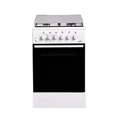 Плита комбінована Greta 1470-ГЕ-01А білий GE 5702 CG 28(W) (20986)