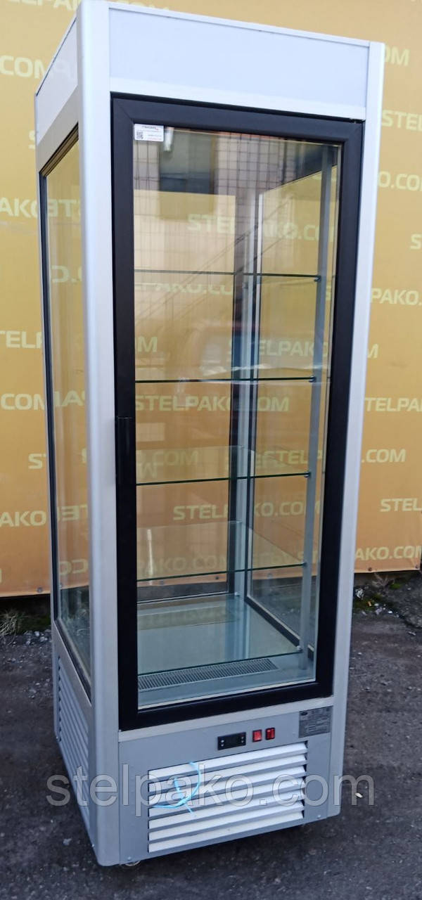 Кондитерська холодильна шафа-вітрина «Росс Torino» (Україна), на 5 полиць, Б/у, фото 1