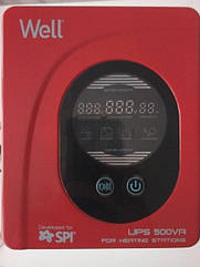 ДБЖ UPS Джерело безперебійного живлення WELL 500 ВА 300 Вт 12В