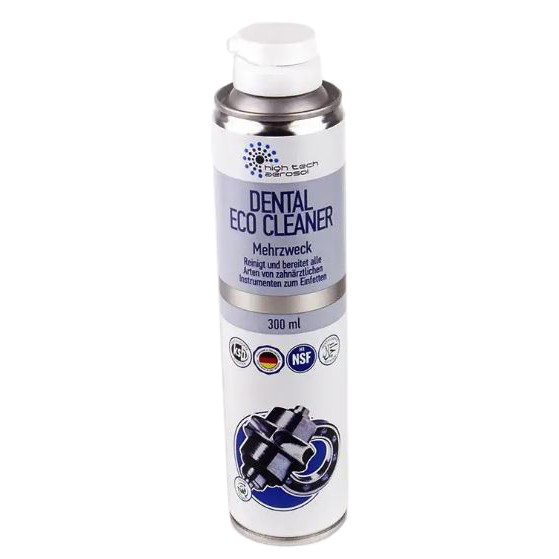 Dental Eco Cleaner, флакон 300 мл, очищувач для стоматологічних наконечників, HTA Dental, фото 1