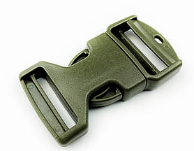 Фастекс пластиковий 32мм NEW колір хакі