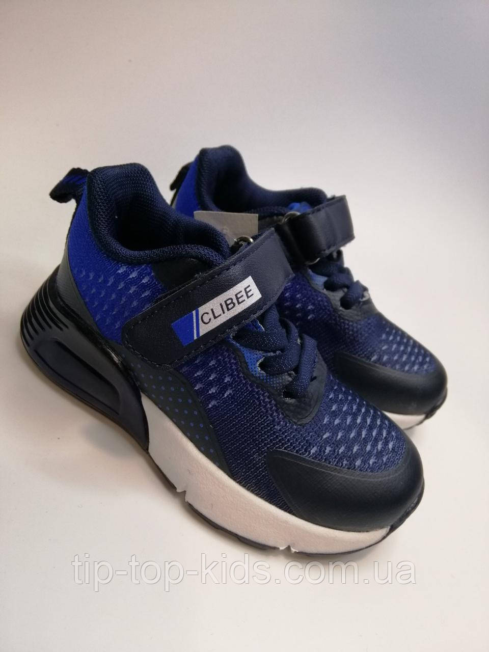 Кросівки для хлопчика Clibee 20-1 F bl сині р. 28,30, фото 1