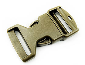 Фастекс пластиковий 32мм NEW колір койот