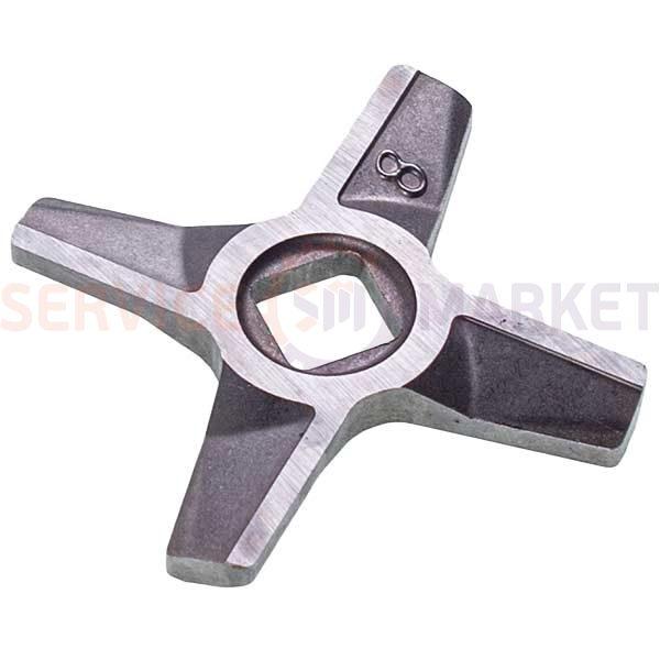 Ніж для м'ясорубки 10003883 Zelmer/Bosch NR8 86.3109 ZMMA028X двосторонній (02085)