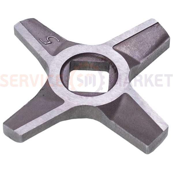 Ніж для м'ясорубки 10003882 Zelmer/Bosch NR5 86.1009 ZMMA025X двосторонній (25683)