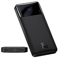 Внешний аккумулятор Power Bank Baseus Bipow Digital Display 10000mAh 15W 3A 2*USB 1*Type-C Black (PPDML-I01)