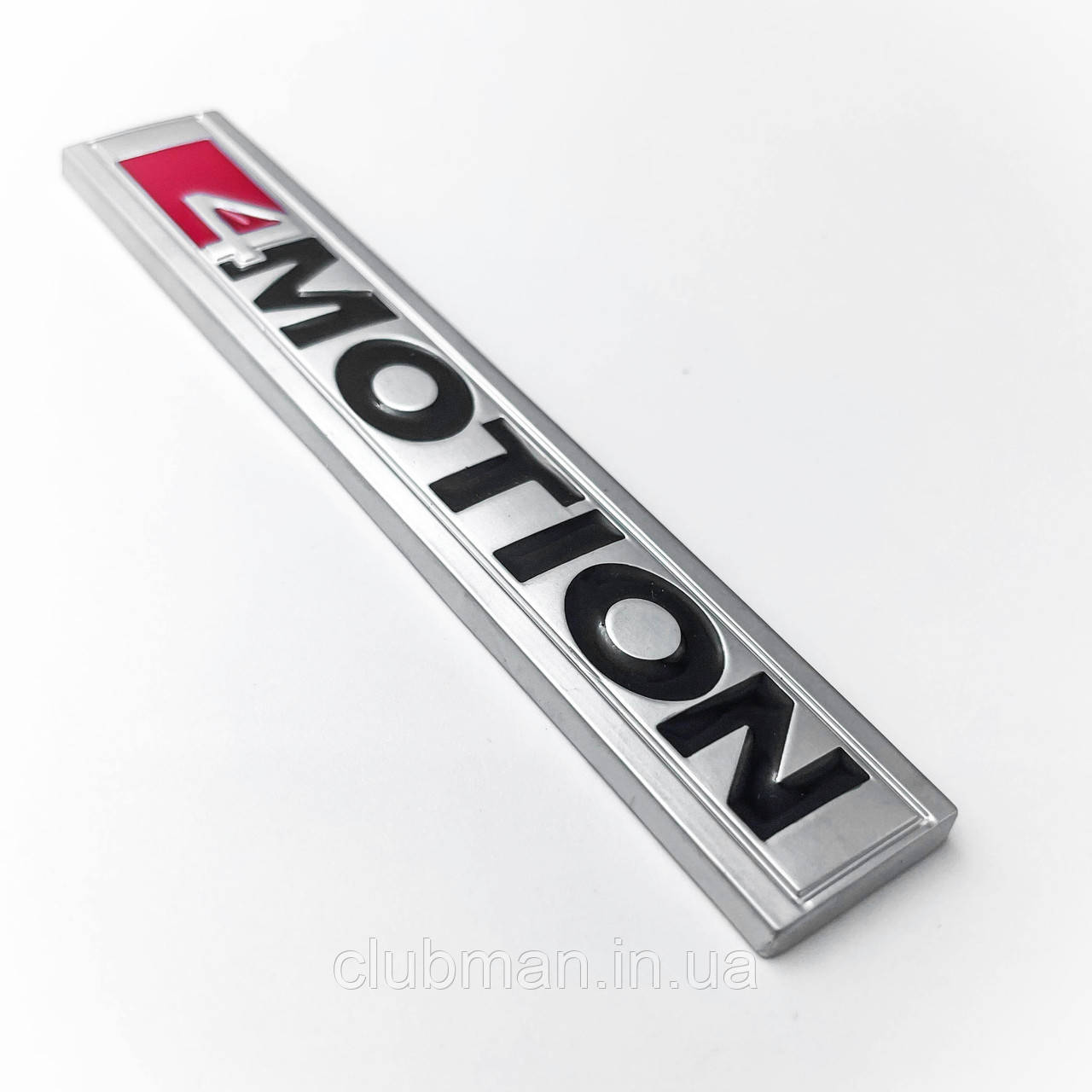Емблема наклейка 4MOTION VW (Фольцваген) 107х19 mm (значок, стікер, логотип)