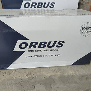 Акумуляторна батарея гелева ORBUS CG12200 GEL 12 V 200 Ah (522 х 238 х 222) 60 кг, фото 3