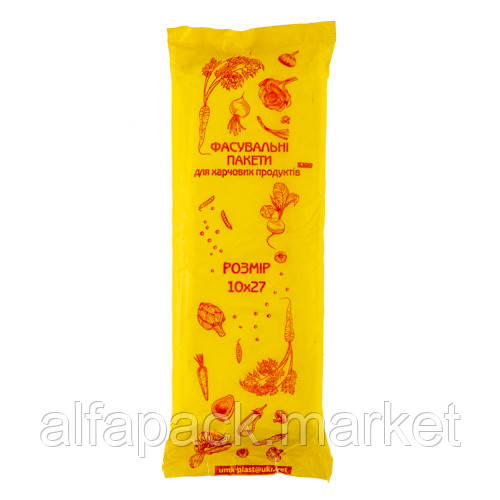 Пакет фасовка 100*270, 4мкм 030001070