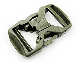 Фастекс пластиковий 26мм NEW  колір хакі