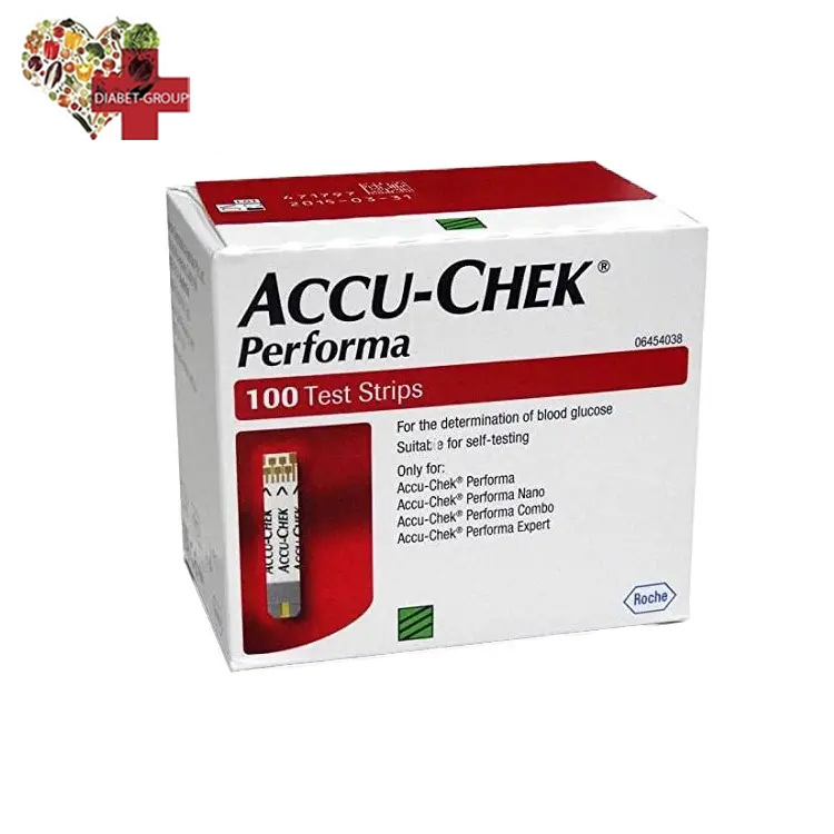 Тест-смужки Акку-Чек Перформа (Accu-Chek Performa) 100 штук