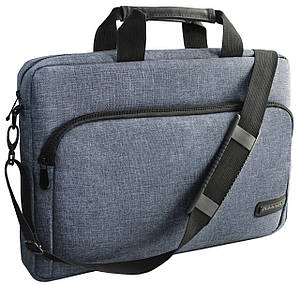Сумка для ноутбука до 15.6" Grand-X SB-139J темно-синя, ремінь через плече в комплекті #