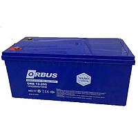 Акумуляторна батарея гелева ORBUS CG12200 GEL 12 V 200 Ah (522 х 238 х 222) 60 кг