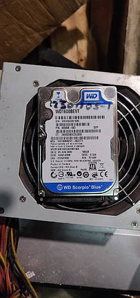 Жорсткий диск для ноутбука 160 Gb/Гб Western Digital Scorpio Blue WD1600BEVT 2.5" SATA2 No 22301103, фото 1