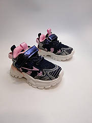 Кросівки Clibee 107 bl-pink сині р. 22,24