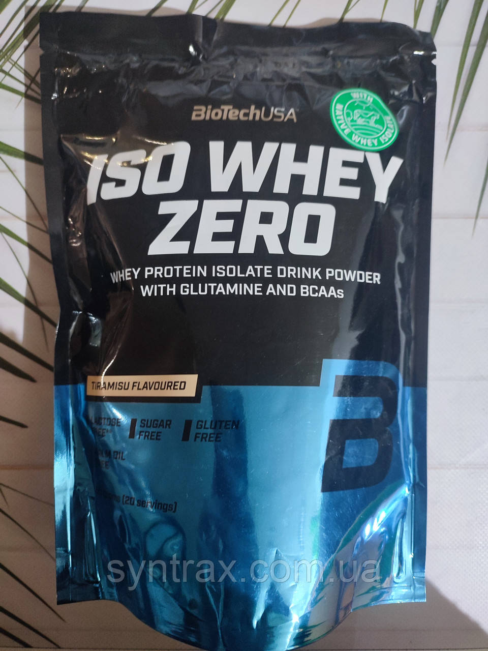 BioTech Iso Whey Zero 500 грамів, протеїн ізолят без лактози