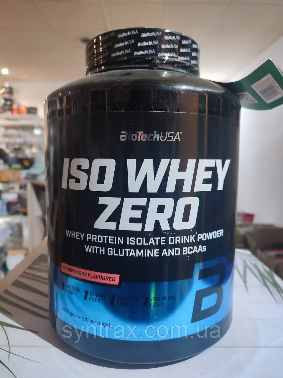Iso Whey Zero Lactose Free BioTech USA 2270 грамм протеїн без лактози ізолят
