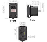 USB зарядка QC 3.0 і PD Type 20W з вольтметром в місце штатної кнопки, заглушки, фото 4