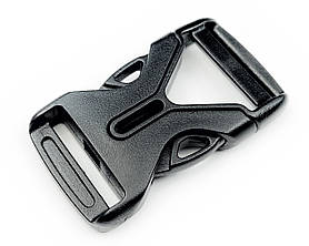 Фастекс пластиковий 20мм NEW  колір чорний