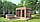 Modulare Sauna 3,5x2,3m mit Panoramafenster Gartensauna-19 aus Thermowood schlüsselfertig vom Hersteller, фото 3