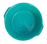 Таз пластиковий харчовий 16 літрів круглий бірюзовий Ø 45.5 см h=16.5 см (ПолімерАгро), фото 2