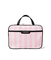 Дорожная Косметичка Victoria's Secret Everything Travel Case, Розовая в полоску