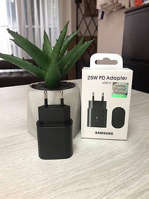 Адаптер для швидкого заряджання Samsung USB-C 25Вт, EP-TA800 В'єтнам, фото 1