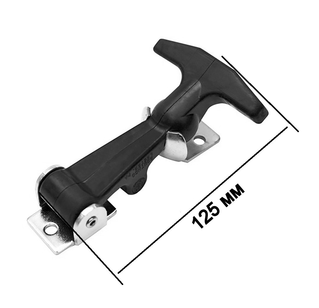 Southco 101 Off-Road Замок антивібраційний засувка капота рундуків гумова, фото 1