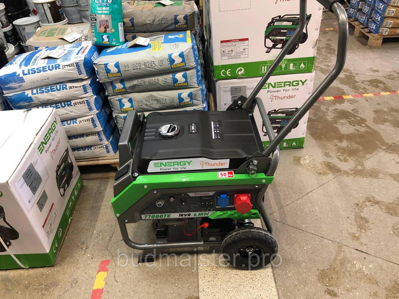 Генератор Energy Thunder T7000TE, фото 1