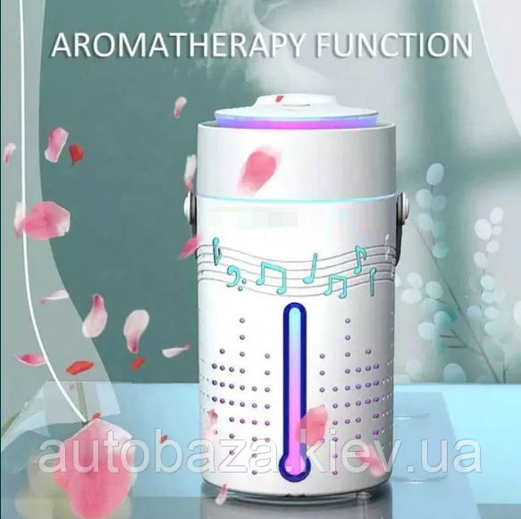 Зволожувач із музикальною колонкою Music Humidifier Ночник Bluetooth Speaker блютуз