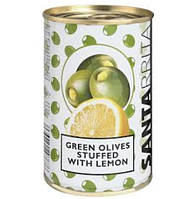 Оливки Зеленые Фаршированные Лимоном Santarrita Lemon 280 г Испания