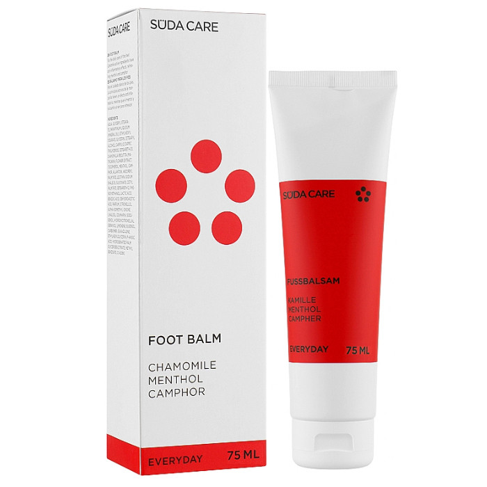 Бальзам для нормальної шкіри стоп SUDA Care Everyday Foot Balm 75ml, фото 1