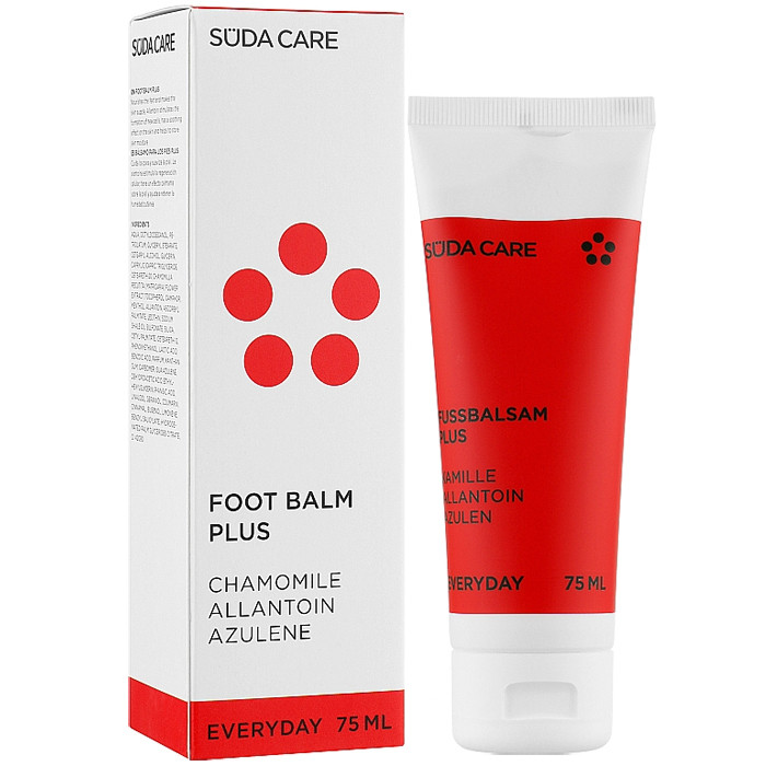 Бальзам для сухої шкіри стоп SUDA Care Everyday Foot Balm Plus 75ml, фото 1
