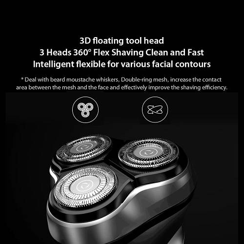 Купить Электробритва Xiaomi Enchen BlackStone 3D с триммером ...