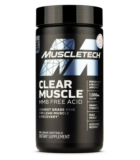 Muscletech - Clear Muscle - 84 liquid soft