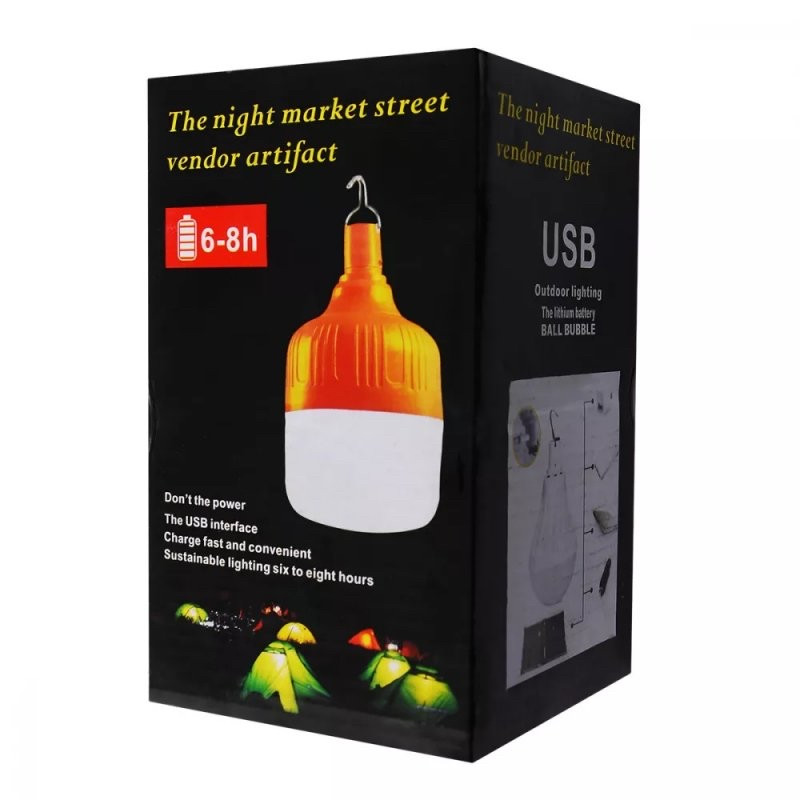 Лампа підвісна акумуляторна Led Lamp microUSB 95-30W White