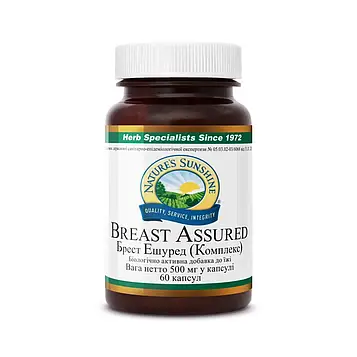 Для жіночого здоров'я Natures Sunshine - Breast Assured 500 мг (60 капсул) 1122NSP