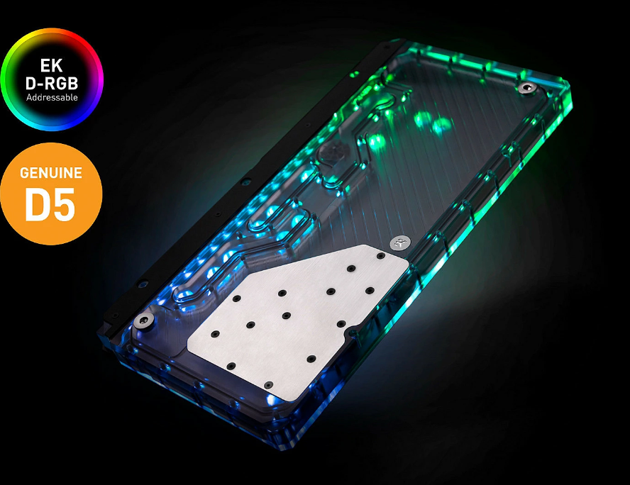 EK Water Blocks EK-Quantum Reflection PC-O11D D5 PWM D-RGB