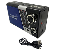 Переносной радиоприемник Everton RT-816 с фонарем, Bluetooth FM USB SD