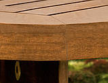 Дерев'яний вуличний стіл 160 див., фото 5