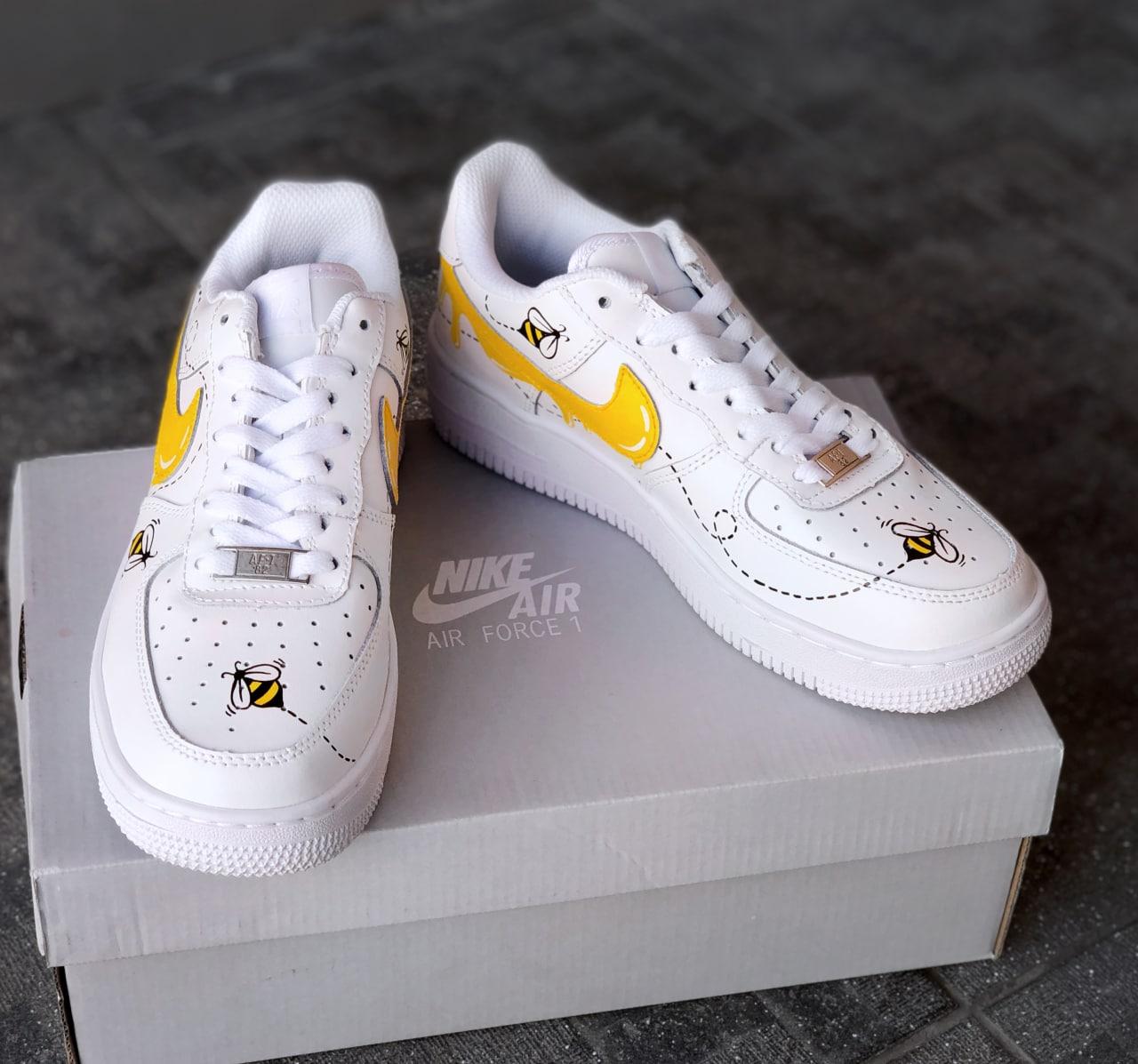 Custom honeybee 'air force 1 cheap