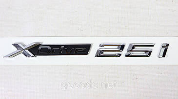 Напис на BMW - «XDrive 25i» - пластик