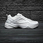 Чоловічі кросівки Nike M2K Tekno (білі із сірим) модні універсальні кроси 2179 top, фото 9