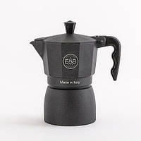 Гейзерная кофеварка E&B Lab Classic Moka Pot, 3 чашки, 150 мл