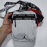 Сумка через плече nike air jordan месенджер джордан бананка найк, фото 6