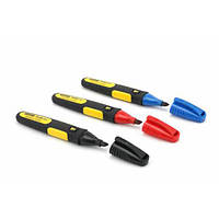 Набір маркерів Stanley "FatMax®" 3 шт., чорний, червоний, синій 0-47-315