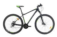 Велосипед Avanti - Canyon Pro 29" (17"-29") (2021) Чорний/Зелений